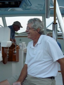 Randy on Brucker's Fishing Boat