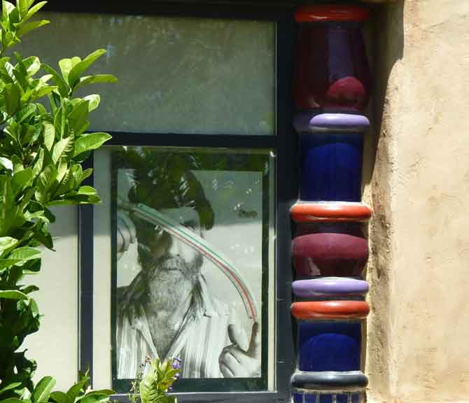 Hundertwasser-Portrait